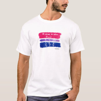 Seien Sie stolz, leben Sie Bisexuellen Stolz T-Shirt