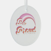 Seien Sie stolz Ornament Aus Glas (Vorderseite Rechts)