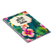 Seien Sie strenger als Ihre Ausreden Motivierend Z Notizblock (Rechte Seite)