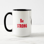 Seien Sie STRONG mit der Kaffee-positiven Bestätig Tasse (Links)