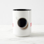 Seien Sie STRONG mit der Kaffee-positiven Bestätig Tasse (Zentrum)