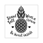 Seien Sie süß in Ananasskautschuk Art Briefmarke Gummistempel (Prägung)