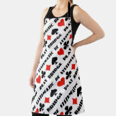 Seien Sie systematisch bei der Play Bridge - Vier- Schürze (InSitu)