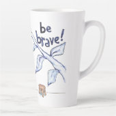 Seien Sie tapfer Cat Musician Milchtasse (Rechts)