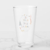 Seien Sie tapfer haben Mut Fox Glas (Rückseite)