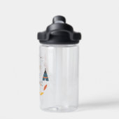 Seien Sie tapfer haben Mut Fox Trinkflasche (Rückseite)