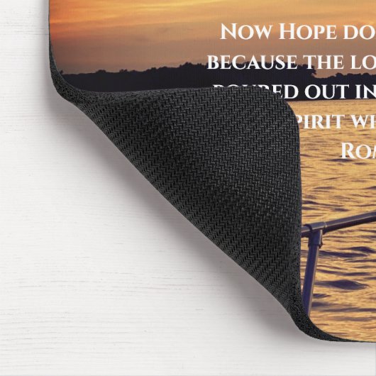 Seien Sie tapfer in meiner Liebe Mousepad (Ecke)