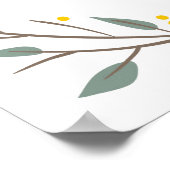 Seien Sie tapfer - Kinderzimmer Art Decor Poster (Ecke)