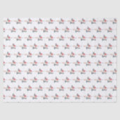 Seien Sie tapfer Pfeil mit Blume Seidenpapier (Vorderseite)