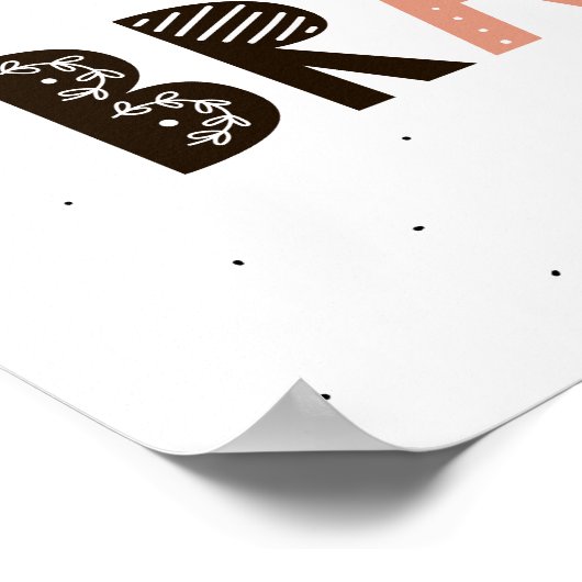 Seien Sie tapfer Poster (Ecke)