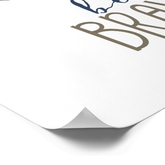 Seien Sie tapfer Poster (Ecke)