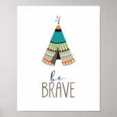 Seien Sie tapfer Poster (Vorne)