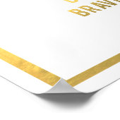 Seien Sie tapfer Poster (Ecke)