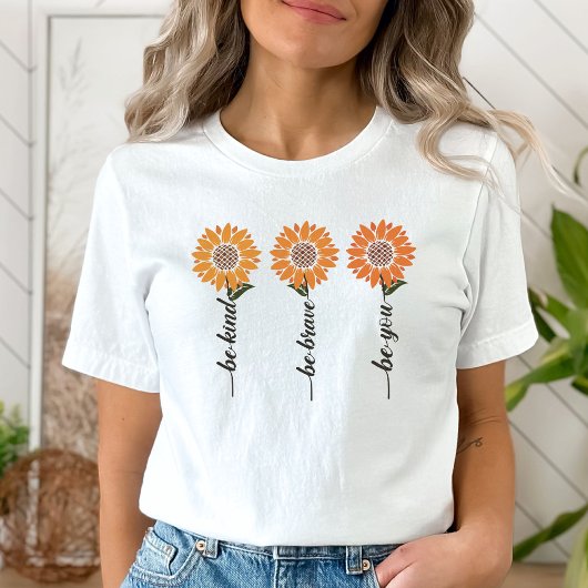 Seien Sie tapfer, seien Sie T - Shirt, Frauen moti T-Shirt