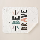 Seien Sie tapfer Sherpadecke (Vorderseite (Horizontal))