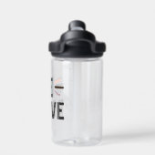 Seien Sie tapfer Trinkflasche (Rückseite)