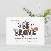 Seien Sie tapfer und machen Sie sich eine gute Gru (Stehend Vorderseite)