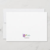 Seien Sie tapfer und machen Sie sich eine gute Gru (Rückseite)