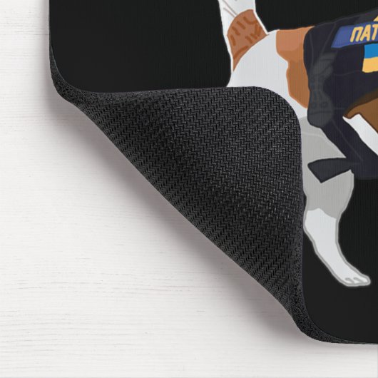 Seien Sie tapfer wie die Ukraine Bravery Patron Hu Mousepad (Ecke)
