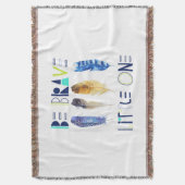 Seien Sie tapfere kleine Wurfs-Decke Decke (Vorderseite Vertikal)