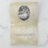 Seien Sie tief in seiner Liebe Christlich Danke (Innenseite)