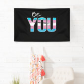 Seien Sie - Trans-weiß Banner (Insitu)