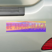 Seien Sie über FriedensAutoaufkleber Autoaufkleber (Auf Auto)