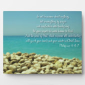 Seien Sie über nichts besorgt Fotoplatte (Vorderseite)