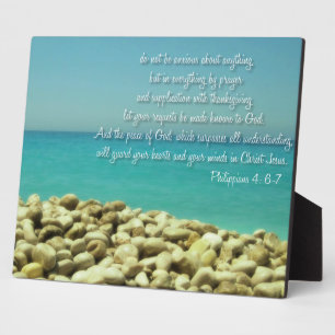 Seien Sie über nichts besorgt Fotoplatte