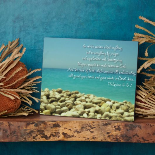 Seien Sie über nichts besorgt Fotoplatte (Seite)