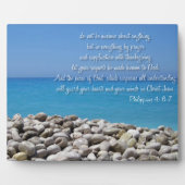 Seien Sie über nichts besorgt Fotoplatte (Vorderseite)