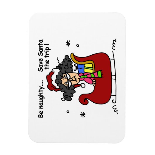 Seien Sie unartig Magnet (Vertikal)