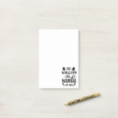 Seien Sie unartig Post-it Klebezettel (Auf Schreibtisch)