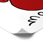 Seien Sie unartig Poster (Ecke)