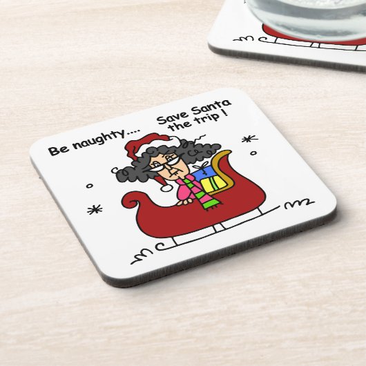 Seien Sie unartig Untersetzer (Linke Seite)