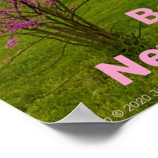 Seien Sie unbesiegbar wie ein Löwe. Poster (Ecke)