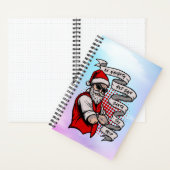 Seien Sie unheimlich Gerettet Santa The Trip-42316 Notizblock (Innen)