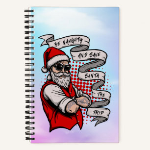 Seien Sie unheimlich Gerettet Santa The Trip-42316 Notizblock