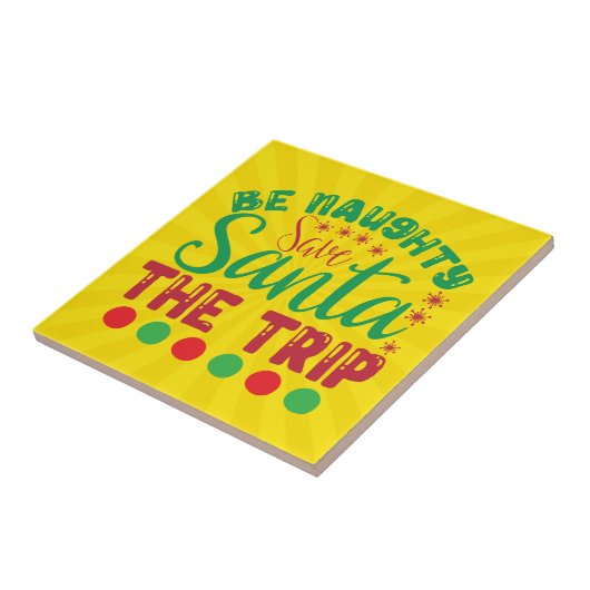 Seien Sie unheimlich Gerettet Santa The Trip-81634 Fliese (Seite)