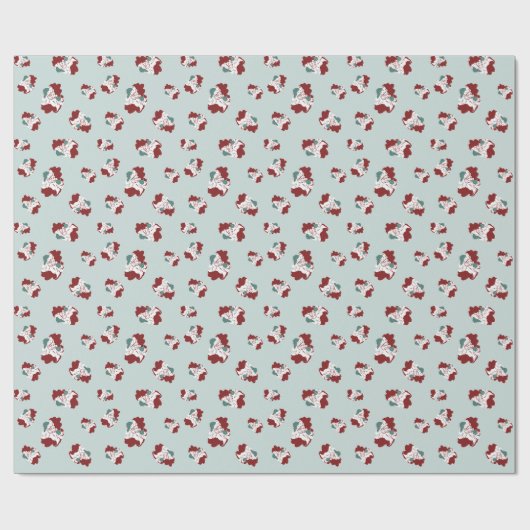 Seien Sie unheimlich Santa Geschenkpapier (Flach)