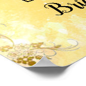 Seien Sie unser Gast Princess Brautparty Willkomme Poster (Ecke)