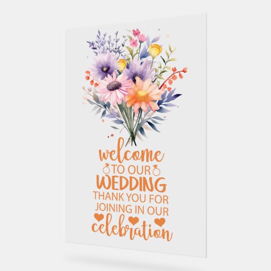 Seien Sie unser Gästeschild Acrylschild (Winkel)