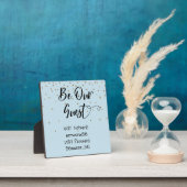 Seien Sie unser WIFI-Informationskennwort Wedding Fotoplatte (InSitu)