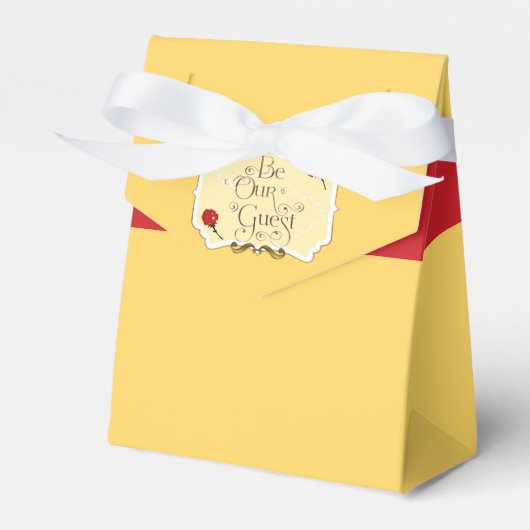 SEIEN SIE UNSERE GÄSTEBEWERTUNG Rote Rose Geburtst Geschenkschachtel (Vorderseite)