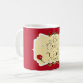 Seien Sie unsere Rote Rose Princess Coffee Tasse (Vorderseite Links)