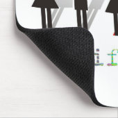 Seien Sie unterschiedlich! Mousepad (Ecke)