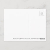 Seien Sie unvergessliche Postkarte - Sharon August (Rückseite)