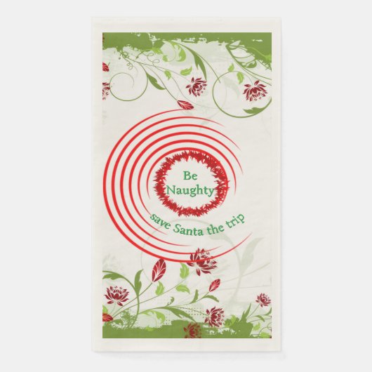 Seien Sie unverschämt #2 Papierhandtuch Serviette (Vorderseite)