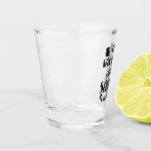 Seien Sie unverschämt Schnapsglas (Links)