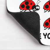 Seien Sie ursprünglicher Marienkäfer Mousepad (Ecke)